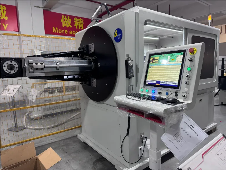 rotary head wire bending machine